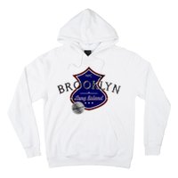 Brooklyn NYC Land of the Free Logo Hoodie