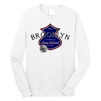 Brooklyn NYC Land of the Free Logo Long Sleeve Shirt