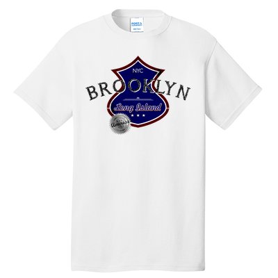 Brooklyn NYC Land of the Free Logo Tall T-Shirt