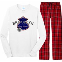 Brooklyn NYC Land of the Free Logo Long Sleeve Pajama Set