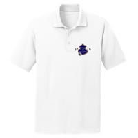 Brooklyn NYC Land of the Free Logo PosiCharge RacerMesh Polo