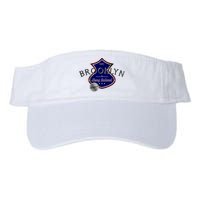 Brooklyn NYC Land of the Free Logo Valucap Bio-Washed Visor