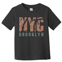 Brooklyn NYC New York City Vintage Emblem Toddler T-Shirt