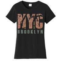 Brooklyn NYC New York City Vintage Emblem Women's T-Shirt