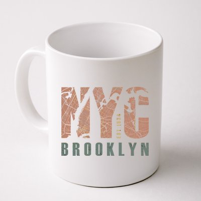 Brooklyn NYC New York City Vintage Emblem Coffee Mug