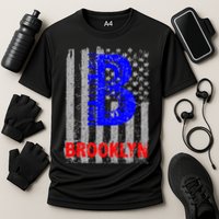 Brooklyn Vintage USA Flag Performance Shirt