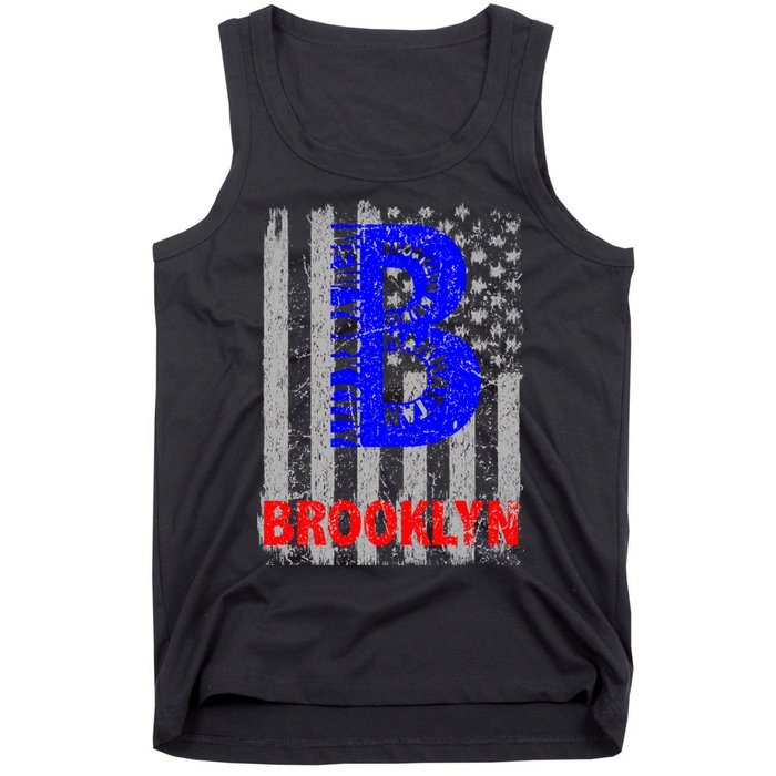 Brooklyn Vintage USA Flag Tank Top