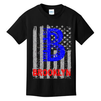 Brooklyn Vintage USA Flag Kids T-Shirt