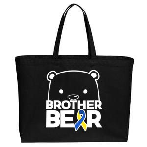 Brother Bear - Down Syndrome Awareness Cotton Canvas Jumbo Tote