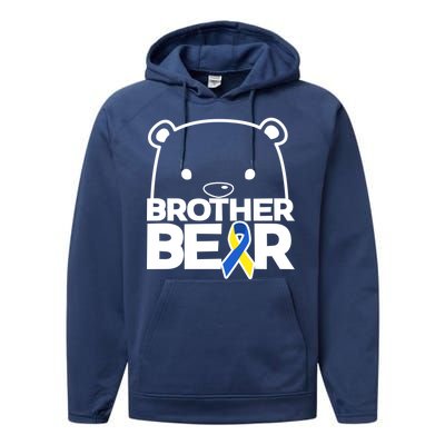 Brother Bear - Down Syndrome Awareness Performance Fleece Hoodie