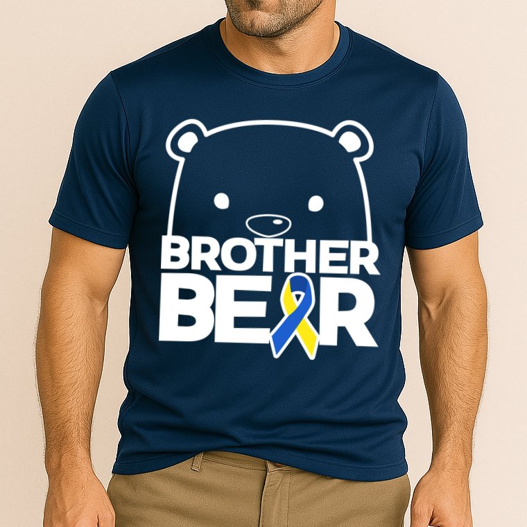 Brother Bear - Down Syndrome Awareness Cooling Performance Crew T-Shirt