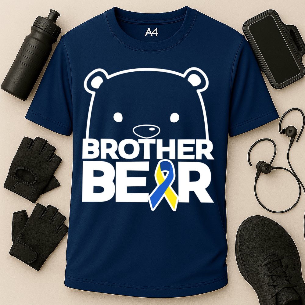 Brother Bear - Down Syndrome Awareness Cooling Performance Crew T-Shirt