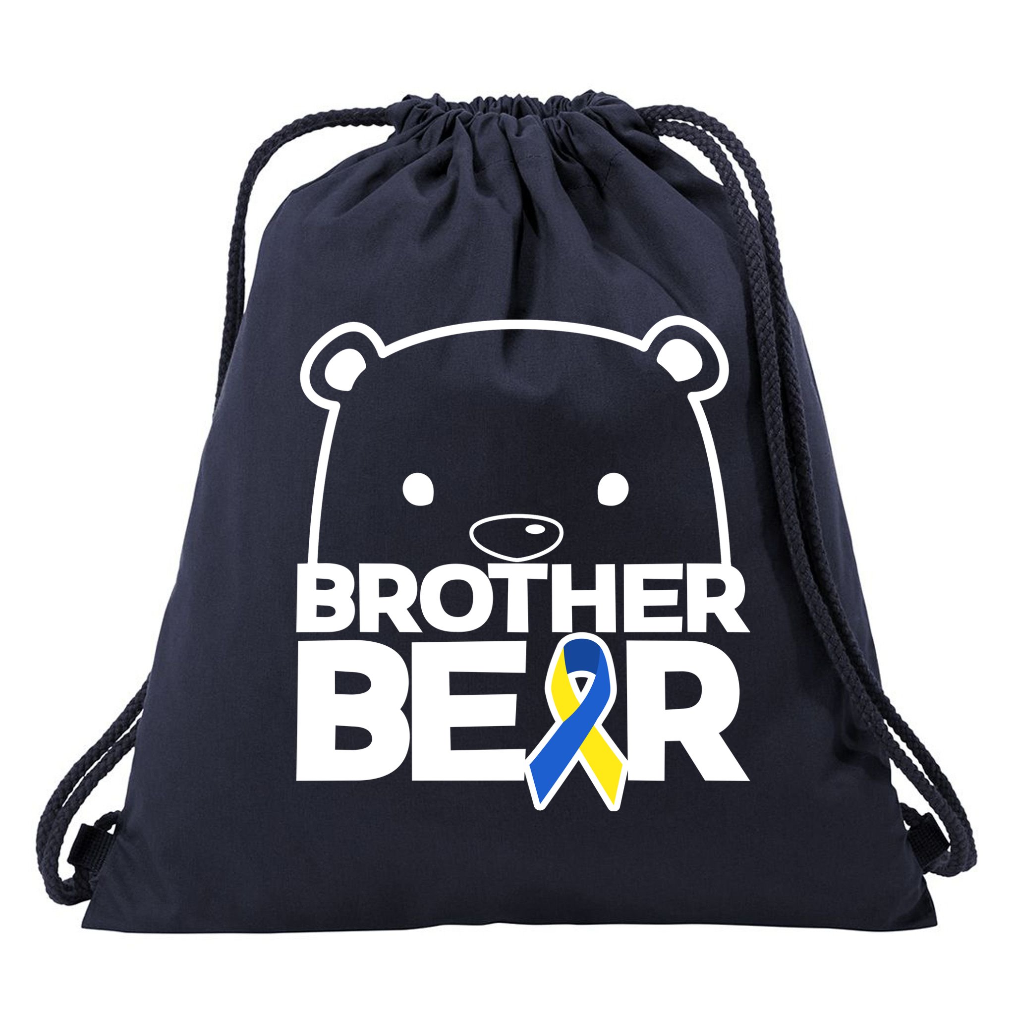 Brother Bear - Down Syndrome Awareness Drawstring Bag
