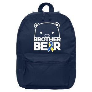 Brother Bear - Down Syndrome Awareness 16 in Basic Backpack