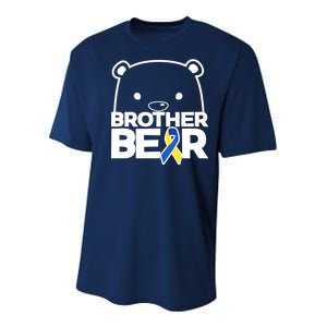 Brother Bear - Down Syndrome Awareness Youth Performance Sprint T-Shirt