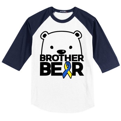 Brother Bear - Down Syndrome Awareness Baseball Sleeve Shirt