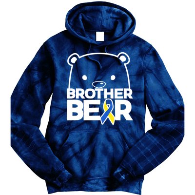 Brother Bear - Down Syndrome Awareness Tie Dye Hoodie