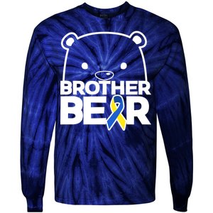 Brother Bear - Down Syndrome Awareness Tie-Dye Long Sleeve Shirt