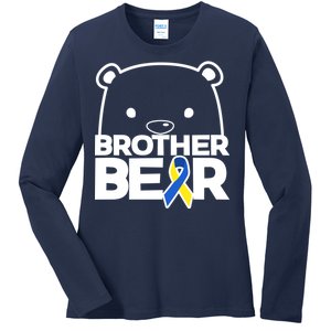 Brother Bear - Down Syndrome Awareness Ladies Long Sleeve Shirt