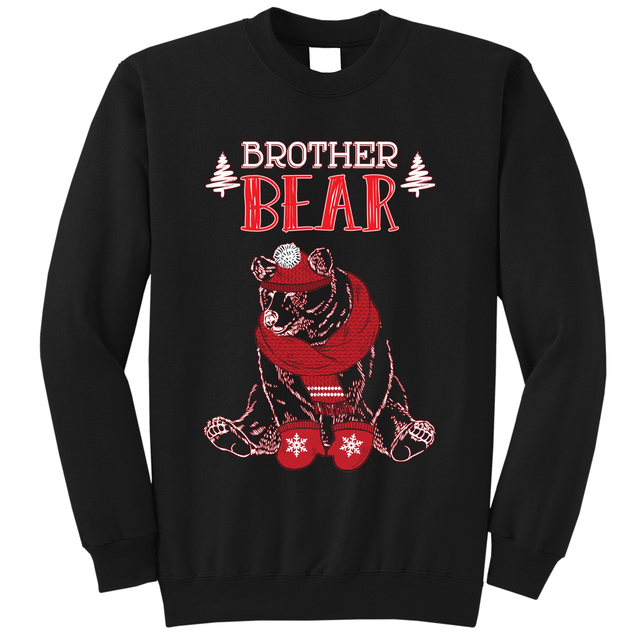 Brother Bear Christmas Santa Family Matching Pajamas Sweatshirt