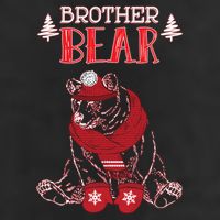 Brother Bear Christmas Santa Family Matching Pajamas Beanie