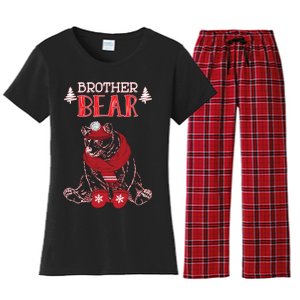 Brother Bear Christmas Santa Family Matching Pajamas Women's Flannel Pajama Set