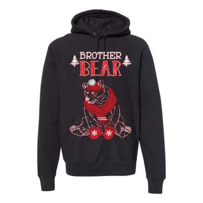 Brother Bear Christmas Santa Family Matching Pajamas Premium Hoodie