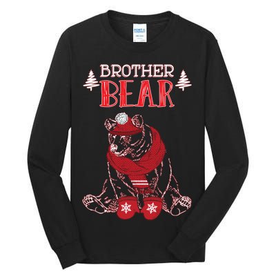 Brother Bear Christmas Santa Family Matching Pajamas Tall Long Sleeve T-Shirt