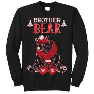 Brother Bear Christmas Santa Family Matching Pajamas Tall Sweatshirt