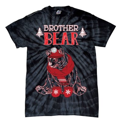 Brother Bear Christmas Santa Family Matching Pajamas Tie-Dye T-Shirt