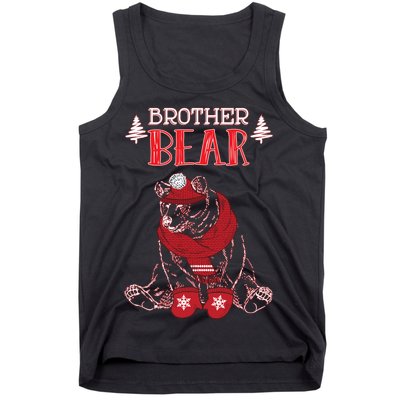 Brother Bear Christmas Santa Family Matching Pajamas Tank Top