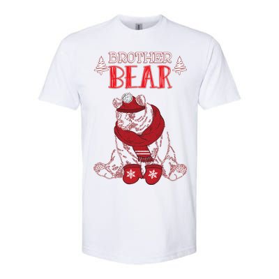 Brother Bear Christmas Santa Family Matching Pajamas Softstyle® CVC T-Shirt