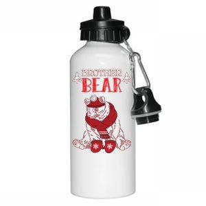 Brother Bear Christmas Santa Family Matching Pajamas Aluminum Water Bottle