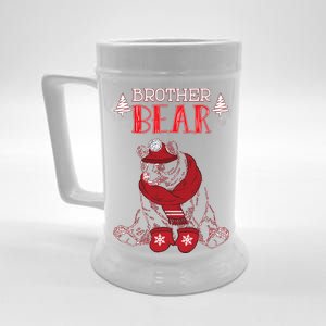 Brother Bear Christmas Santa Family Matching Pajamas Beer Stein