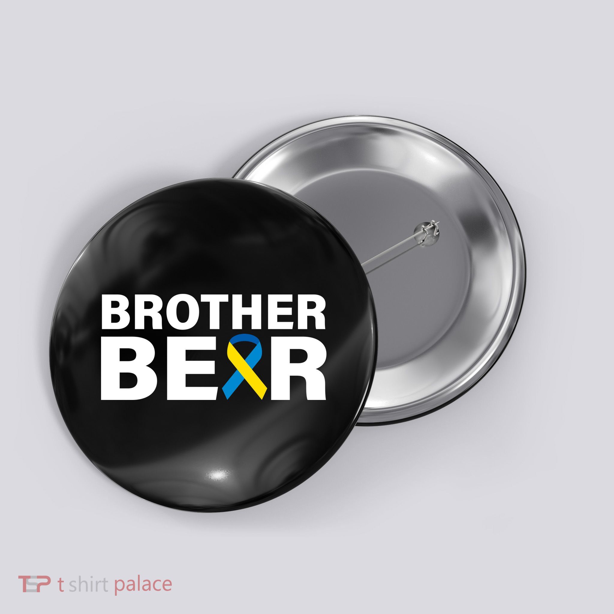 Brother Bear Down Syndrome Awareness Button