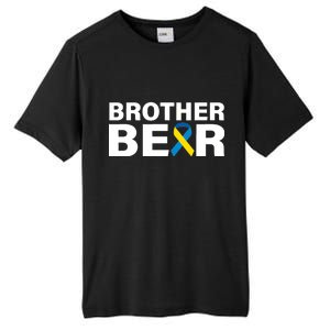 Brother Bear Down Syndrome Awareness Tall Fusion ChromaSoft Performance T-Shirt