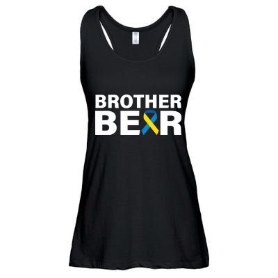 Brother Bear Down Syndrome Awareness Ladies Essential Flowy Tank