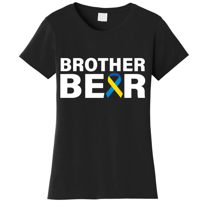 Brother Bear Down Syndrome Awareness Women's T-Shirt