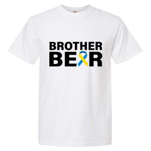 Brother Bear Down Syndrome Awareness Garment-Dyed Heavyweight T-Shirt