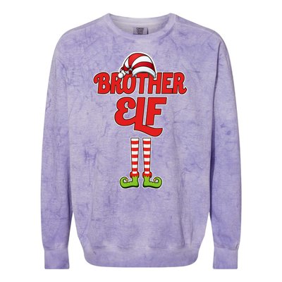 Brother Elf Christmas Colorblast Crewneck Sweatshirt