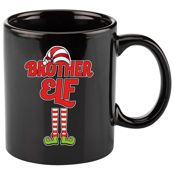 Brother Elf Christmas 11oz C Handle Ceramic Mug