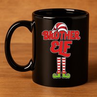 Brother Elf Christmas 11oz C Handle Ceramic Mug