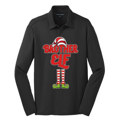 Brother Elf Christmas Silk Touch Performance Long Sleeve Polo