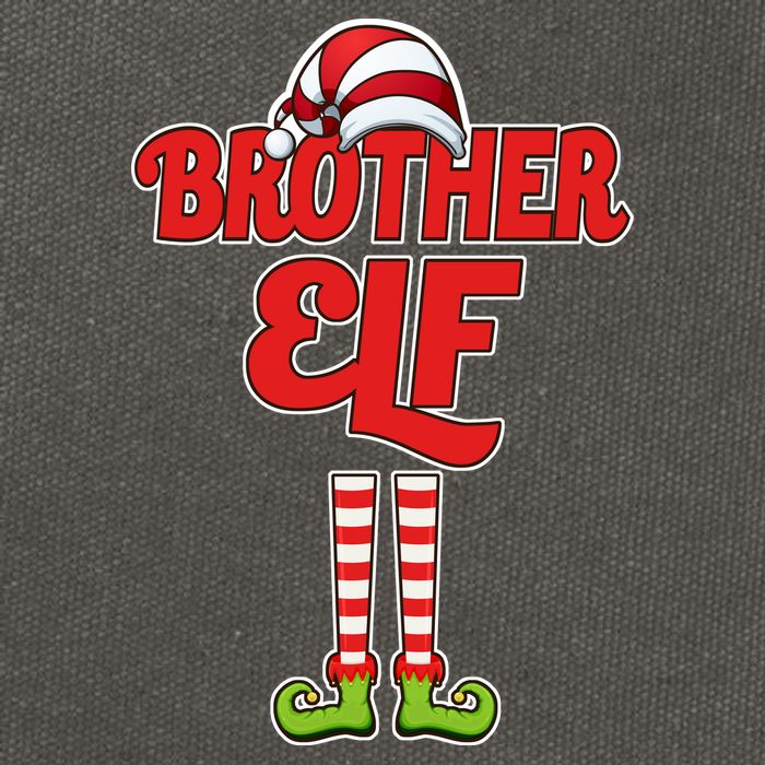 Brother Elf Christmas Cotton Canvas Backpack