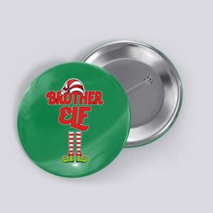 Brother Elf Christmas Button