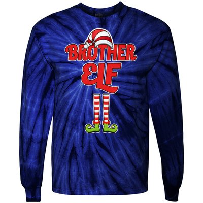 Brother Elf Christmas Tie-Dye Long Sleeve Shirt