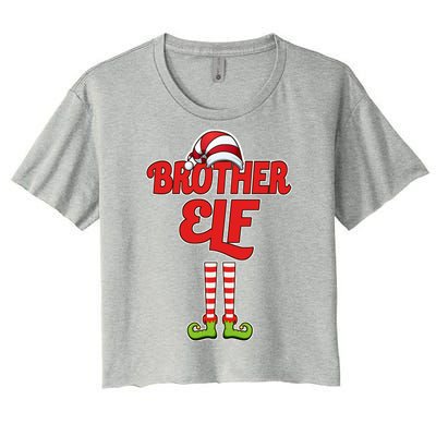 Brother Elf Christmas Women's Crop Top Tee