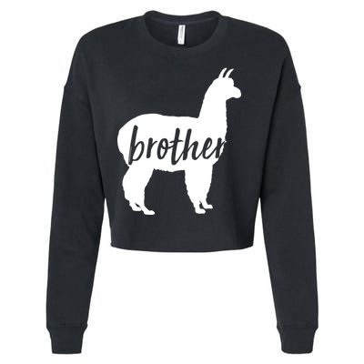 Brother Lama Cropped Pullover Crew