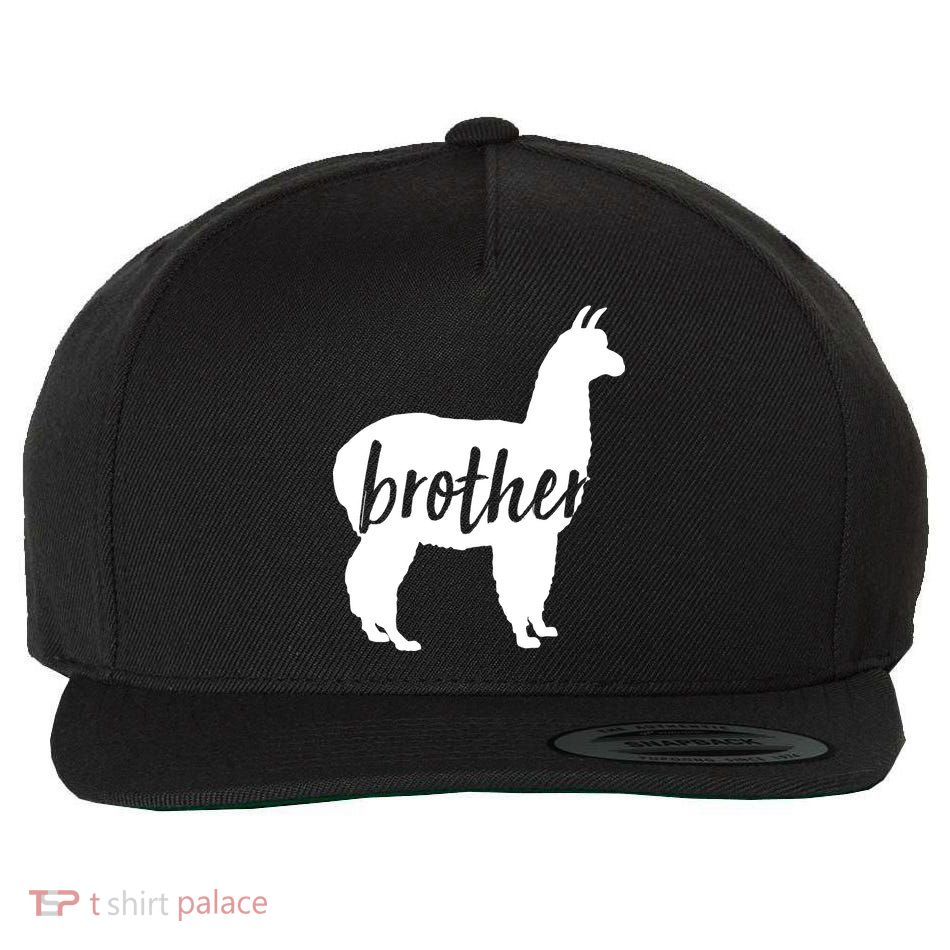 Brother Lama Wool Snapback Cap