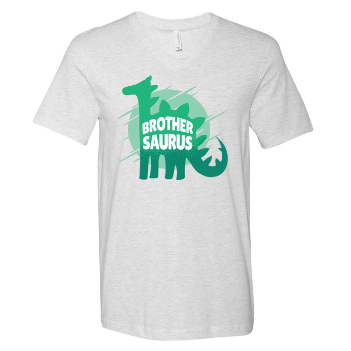 Brother Saurus V-Neck T-Shirt